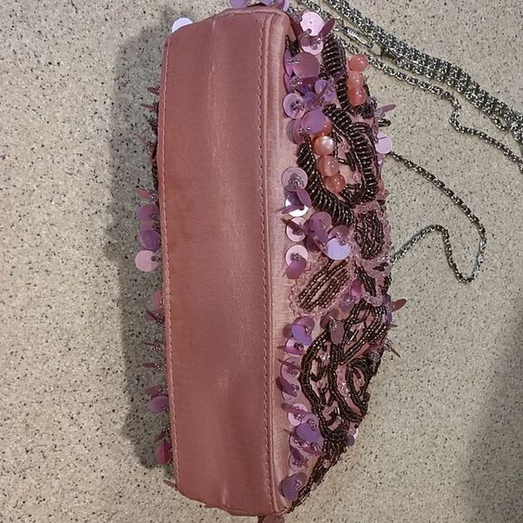 👌 Pink beaded purse - Picture 2 of 4